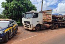 PRF apreende reboque adulterado em Água Clara (MS) — Polícia Rodoviária Federal PRF apreende reboque adulterado em Água Clara (MS)