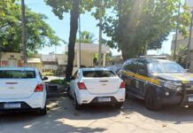 PRF recupera carro furtado que circulava com placa clonada no RJ — Polícia Rodoviária Federal PRF01.jpg