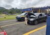 PRF recupera na BR 146, em Poços de Caldas (MG), veículo furtado em Araras (SP) — Polícia Rodoviária Federal HR-V recuperado Poços de Caldas.jpeg
