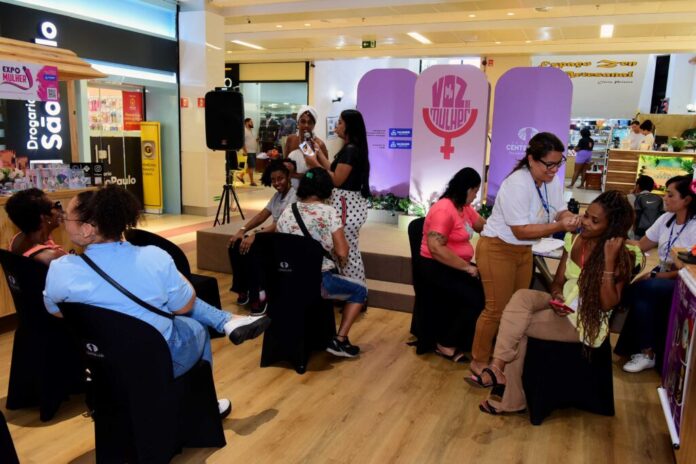 Prefeitura realiza ações voltadas ao público feminino no Shopping Center Lapa – Secretaria de Comunicação