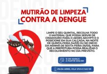 SAJ: Prefeitura convida população para participar de mutirão de limpeza contra a Dengue – Prefeitura de Santo Antônio de Jesus – BA SAJ: Prefeitura convida população para participar de mutirão de limpeza contra a Dengue – Prefeitura de Santo Antônio de Jesus - BA