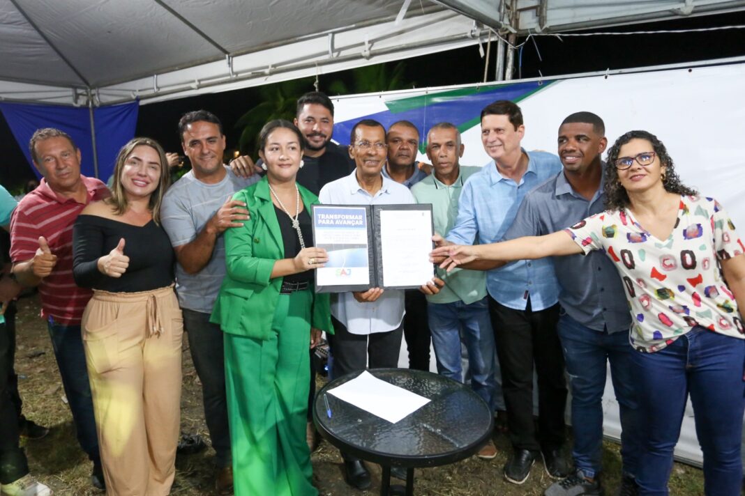 SAJ: Prefeitura realizou assinatura de ordem de serviço para construção SAJ: Prefeitura realizou assinatura de ordem de serviço para construção de Quadra Poliesportiva no Irmã Dulce – Prefeitura de Santo Antônio de Jesus - BA