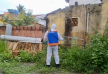 Sesab inicia distribuição de bombas costais para auxiliar combate à Dengue no interior da Bahia Logo