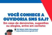Prefeitura de Santo Antônio de Jesus, através da Secretaria de Saúde (SMS), disponibiliza Ouvidoria voltada à saúde