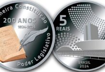 BC lança moeda comemorativa dos 200 anos da Constituição de 1824 BC lança moeda comemorativa dos 200 anos da Constituição de 1824
