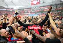 Bayer Leverkusen fatura título inédito do Campeonato Alemão Bayer Leverkusen fatura título inédito do Campeonato Alemão