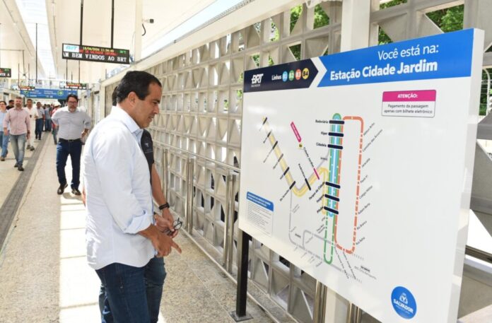 Bruno Reis realiza vistoria final das obras do segundo trecho do BRT – Secretaria de Comunicação