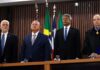 Com promessa de defender a democracia, desembargador Maurício Kertzman é empossado como membro efetivo do TRE Logo