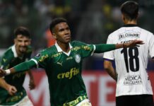 Palmeiras vence em casa para assumir do Grupo F da Libertadores Palmeiras vence em casa para assumir do Grupo F da Libertadores