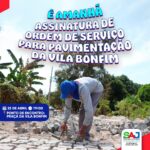 Prefeitura realizará assinatura da ordem de serviço para pavimentação da Vila Bonfim – Prefeitura de Santo Antônio de Jesus - BA