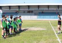 Reforma do Estádio Municipal de Cordeiros garante futuro promissor para jovens jogadores da cidade Logo