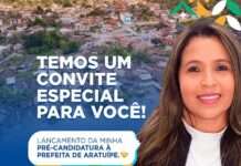 GIU ANDRADE formaliza, nesse sábado, 06, sua pré-candidatura à prefeita de Aratuípe, pelo PSDB