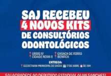 SAJ: Prefeitura receberá novos equipamentos para a Secretaria de Saúde (SMS), através de emendas parlamentares