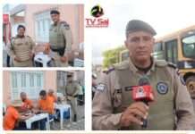 Comandante Amaral, da PRE de S.A. de Jesus, fala sobre blitz e infrações cometidas por condutores de veículos