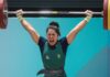 Amanda Schott confirma vaga no levantamento de peso em Paris 2024 Amanda Schott confirma vaga no levantamento de peso em Paris 2024