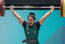 Amanda Schott confirma vaga no levantamento de peso em Paris 2024 Amanda Schott confirma vaga no levantamento de peso em Paris 2024