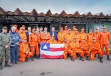 Bombeiros baianos que atuaram no RS recebem reconhecimento do ministro Rui Costa Logo
