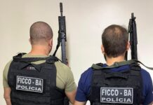 Ficco e PM capturam dois integrantes de facções envolvidos com mortes violentas Logo