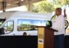 Governo do Estado entrega vans escolares que vão atender estudantes da zona rural de 54 municípios Logo