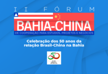 II Fórum Bahia-China celebra 50 anos de relação diplomática Logo