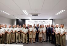 Jerônimo Rodrigues recepciona oficiais da PM promovidos a tenentes-coronéis Logo