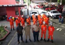 Mais 25 bombeiros baianos viajam para ajudar nos trabalhos de resgate do Rio Grande do Sul Logo