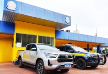 PRF recupera em Corumbá (MS) caminhonete com registro de roubo/furto em São Paulo — Polícia Rodoviária Federal PRF recupera em Corumbá (MS) caminhonete com registro de roubo/furto em São Paulo