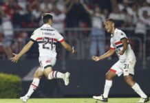 São Paulo supera Fluminense em jogo movimentado no Morumbi São Paulo supera Fluminense em jogo movimentado no Morumbi
