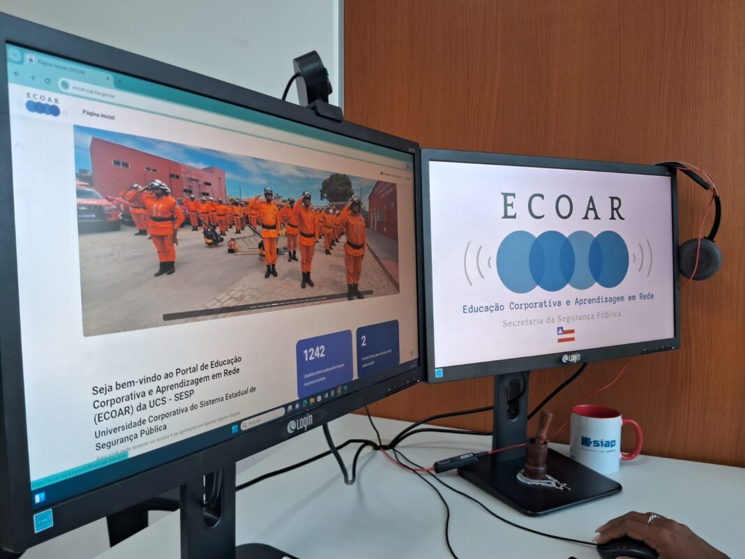 Superintendências da SSP lançam novos cursos na Plataforma Ecoar Logo