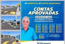 Com 18 contas aprovadas em 5 mandados, prefeito Wilson dá exemplo de compromisso com o erário público, em Salinas da Margtarida