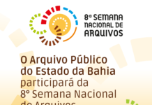 Arquivo Público do Estado da Bahia participa da 8ª Semana Nacional de Arquivos Logo