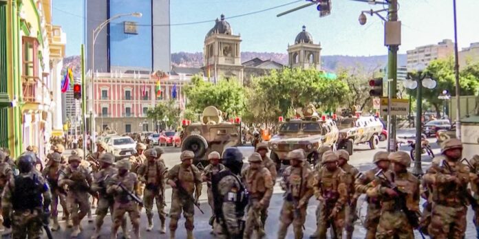EUA usam 2º escalão para condenar tentativa de golpe na Bolívia