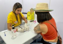 Estandes da Sesab realizam quase 20 mil testes de ISTs no São João Logo