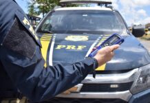 Homem alcoolizado e sem CNH se envolve em acidente na BR 101 com moto adulterada — Polícia Rodoviária Federal embriaguez 23.png