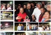 Governador Jerônimo entrou literalmente na dança, ao lado de correligionários, no São Pedro da Sapucaia, em S.A.JESUS