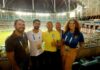 Na Arena Fonte Nova, governador prestigia triunfo da Seleção Brasileira Feminina de Futebol, com baiana no elenco Logo