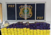 PRF apreende mais de 190 kg de Maconha após tentativa de fuga pelas BRs 116 e 262 em Manhuaçu (MG) — Polícia Rodoviária Federal Maconha Manhuaçu 1.jpeg