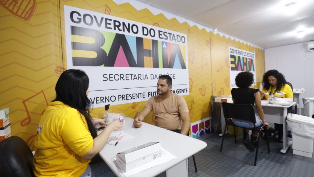 Unidade de testagem rápida para IST’s tem 1.788 exames realizados Logo