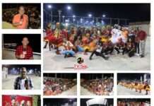 Quadrilha Junina Matutos do Rio Fundo abriu com chave de ouro Festividades Juninas de Muniz Ferreira