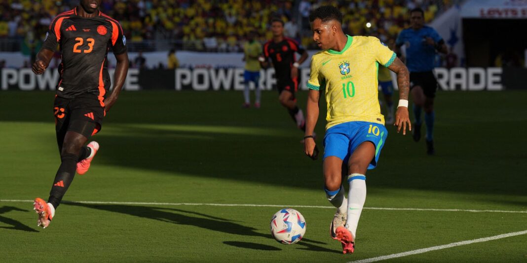 Brasil não passa de empate com a Colômbia e fica Brasil não passa de empate com a Colômbia e fica em segundo no Grupo D