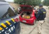 Carregamento com cerca de 40 quilos de entorpecentes é apreendido na BR-101 — Polícia Rodoviária Federal 8aDEL.jpg