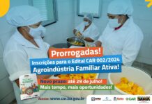 Edital de Apoio a Agroindústrias Familiares vai até 29 de Julho Logo