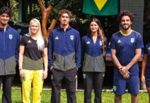 Equipe brasileira de surfe, a maior nos Jogos, está completa no Taiti Equipe brasileira de surfe, a maior nos Jogos, está completa no Taiti