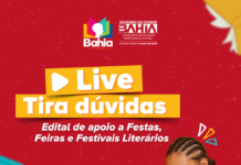 FPC promove Live Tira Dúvidas sobre o Edital de Apoio a Festas, Feiras e Festivais Literários Logo