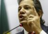 Haddad atribui recente alta do dólar a “muitos ruídos” Haddad atribui recente alta do dólar a "muitos ruídos"
