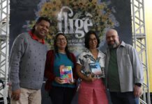 Professores e estudantes da rede estadual mostram seus trabalhos no terceiro dia da Fligê Logo