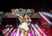 “Rainha do Piseiro”, Mari Fernandez, atrai multidão de fãs para o Parque de Exposições Logo