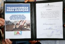 SAJ: Prefeitura realizou assinatura da ordem de serviço para pavimentação do Alto do Morro SAJ: Prefeitura realizou assinatura da ordem de serviço para pavimentação do Alto do Morro