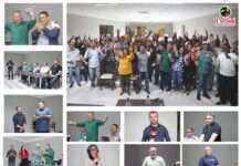 Tote Fróes e Nenéu receberam pré-candidatos a vereadores e lideranças em reunião promovida pela coordenação de campanha