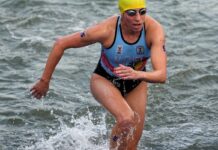 Atleta passa mal e Bélgica desiste da disputa do triatlo misto Atleta passa mal e Bélgica desiste da disputa do triatlo misto